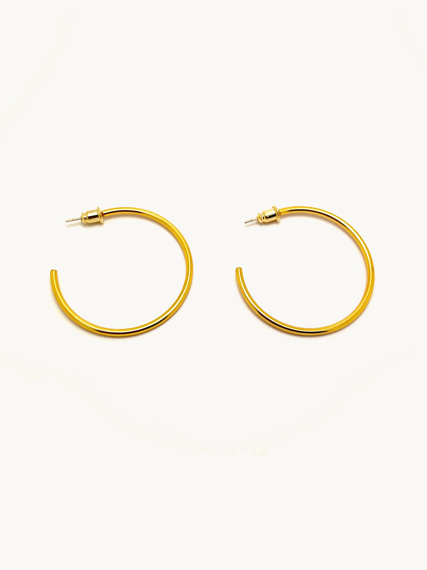 18k Gold Plated Hoop Earrings