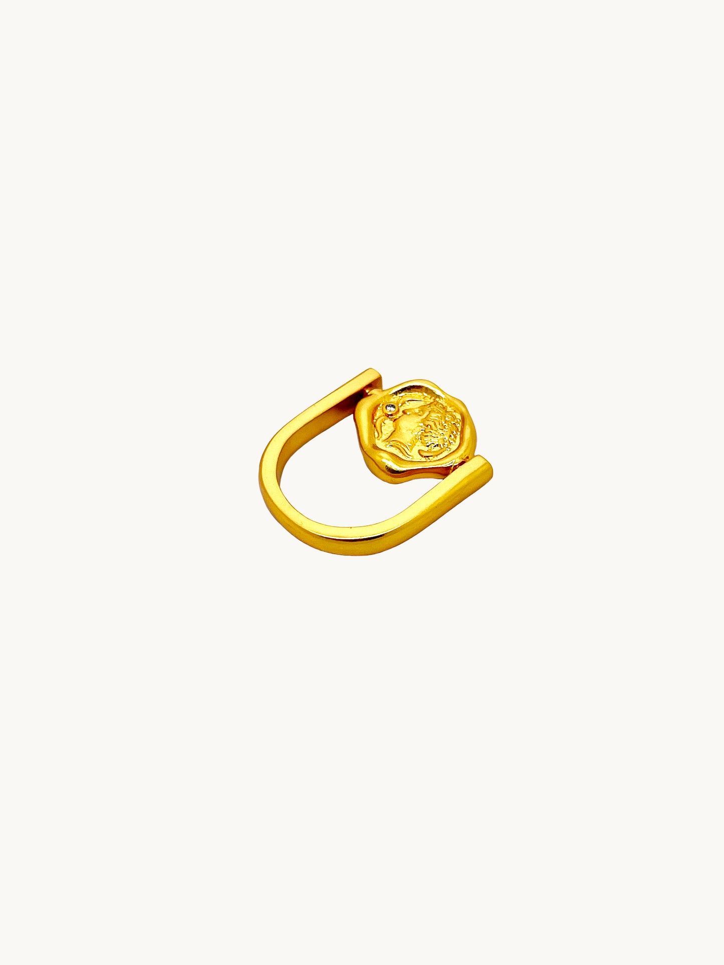 Two Sided Roman Stamp Ring